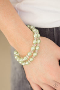 Modestly Modest - Green Paparazzi Bracelet