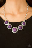 Mountain Roamer - Purple Paparazzi Necklace