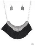 My Pharaoh Lady - Black Paparazzi Necklace