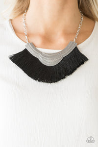 My Pharaoh Lady - Black Paparazzi Necklace