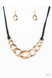 Naturally Nautical - Gold Paparazzi Necklace