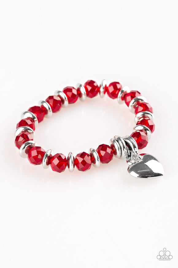 Need I Say Amour - Red Paparazzi Bracelet