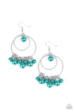 New York Attraction - Green Paparazzi Earrings