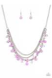 Ocean Odyssey - Purple Paparazzi Necklace