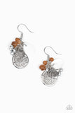 Ocean Oracle - Brown Paparazzi Earrings