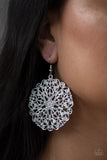 Ocean Paradise - White Paparazzi Earrings