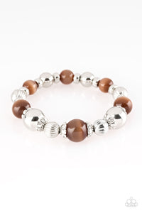 Once Upon a Maritime - Brown Paparazzi Bracelet