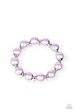 One Woman Show STOPPER - Purple Paparazzi Bracelet