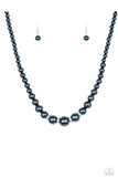 Party Pearls - Blue Paparazzi Necklace