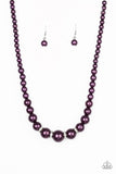 Party Pearls - Purple Paparazzi Necklace