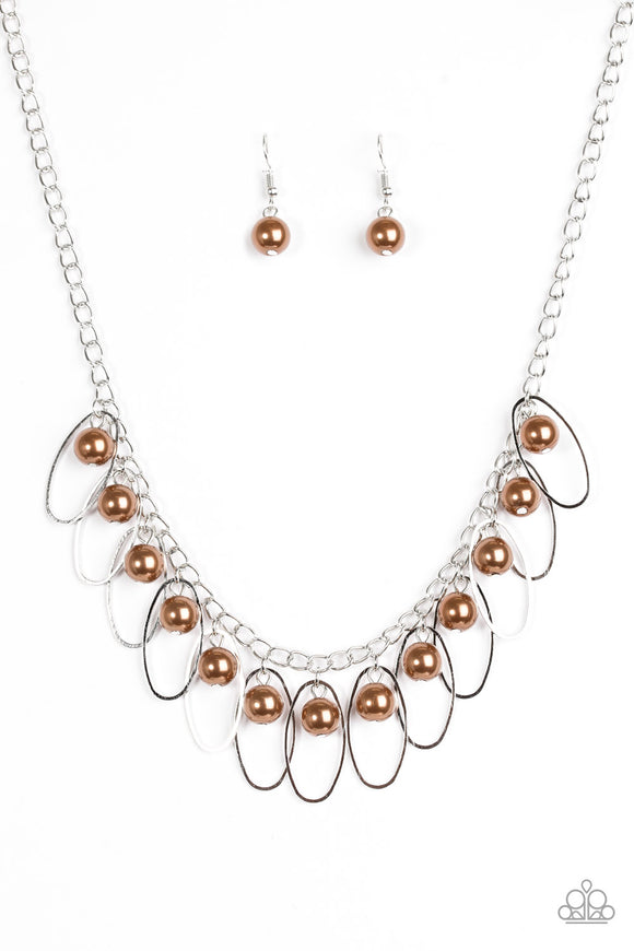 Party Princess - Brown Paparazzi Necklace