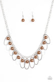 Party Princess - Brown Paparazzi Necklace