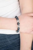 Pearls and Parlors - Blue Paparazzi Bracelet