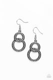 Perfect Zen - Silver Paparazzi Earrings