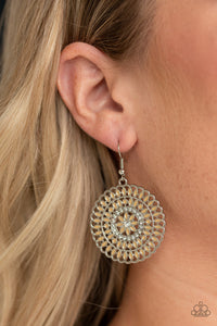 PINWHEEL and Deal - Brown Paparazzi Earrings