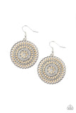 PINWHEEL and Deal - Brown Paparazzi Earrings