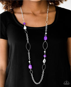 Popular Demand - Purple Paparazzi Necklace