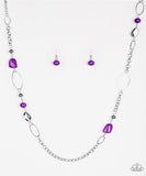 Popular Demand - Purple Paparazzi Necklace