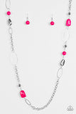 Popular Demand - Pink Paparazzi Necklace