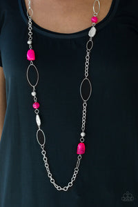 Popular Demand - Pink Paparazzi Necklace