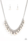 Poshly Paleo - White Paparazzi Necklace