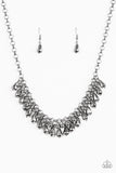 Prima Diva - Gunmetal Paparazzi Necklace