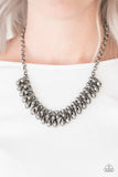 Prima Diva - Gunmetal Paparazzi Necklace