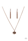 Primrose Path - Copper Paparazzi Necklace