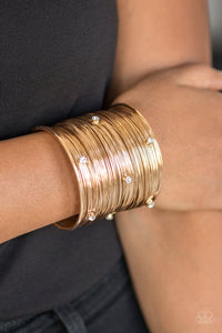 Professional Prima Donna - Gold Paparazzi Bracelet