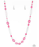 Quite Quintessence - Pink Paparazzi Necklace