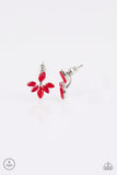 Radical Refinement - Red Paparazzi Earrings