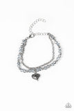 Rare Romance - Silver Paparazzi Bracelet