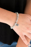 Rare Romance - Silver Paparazzi Bracelet