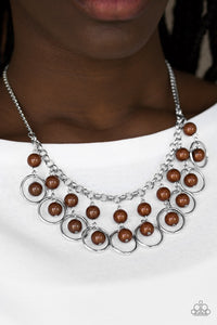 Really Rococo - Brown Paparazzi Necklace