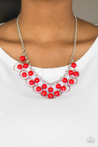 Really Rococo - Red Paparazzi Necklace