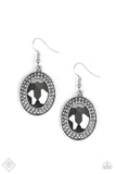 Rebel Highness -  Silver Paparazzi Earrings