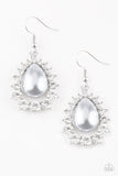 Regal Renewal - Silver Bling Paparazzi Earrings