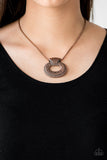 Retro Rebel - Copper Paparazzi Necklace