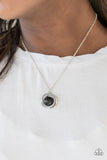 Ripple Effect - Black Paparazzi Necklace