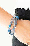 Rockin' Rock Candy - Blue Paparazzi Bracelet