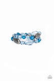 Rockin' Rock Candy - Blue Paparazzi Bracelet