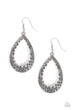 Royal Treatment - Silver Paparazzi Earrings