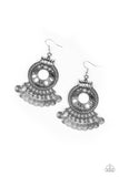 Rural Rhythm - White Paparazzi Earrings