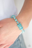 Sagebrush Serenade - Blue Paparazzi Bracelet