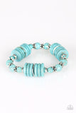 Sagebrush Serenade - Blue Paparazzi Bracelet