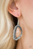 Santa Fe Soul - Brown Paparazzi Earrings