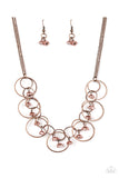 Seafront Scene - Copper Paparazzi Necklace