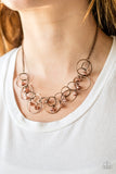 Seafront Scene - Copper Paparazzi Necklace