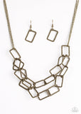 Seattle Scene - Brass Paparazzi Necklace