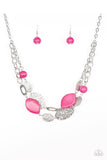 Second Nature - Pink Paparazzi Necklace